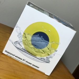 Pink Waterproof wireless BT shower speaker